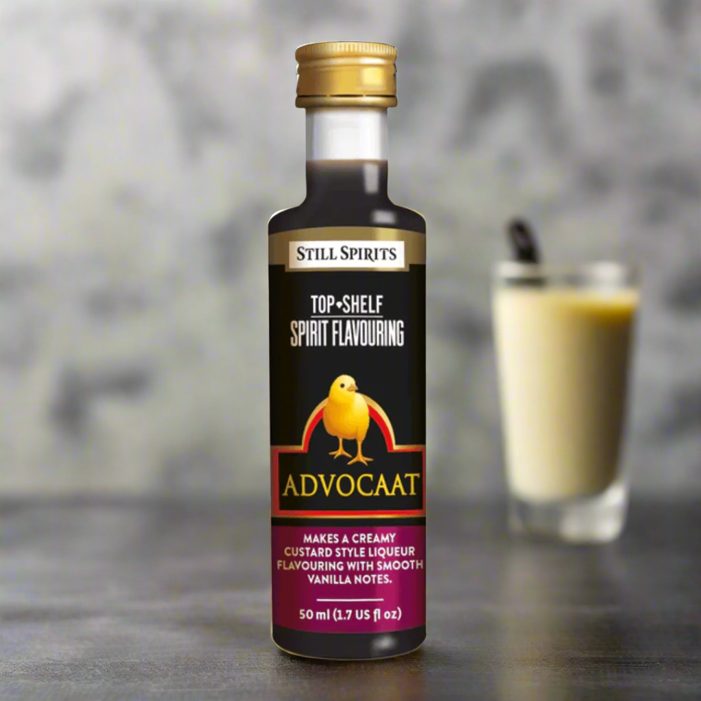 50 ml recycked plastic bottle containg liqueur flavour essence. baby chick on the label