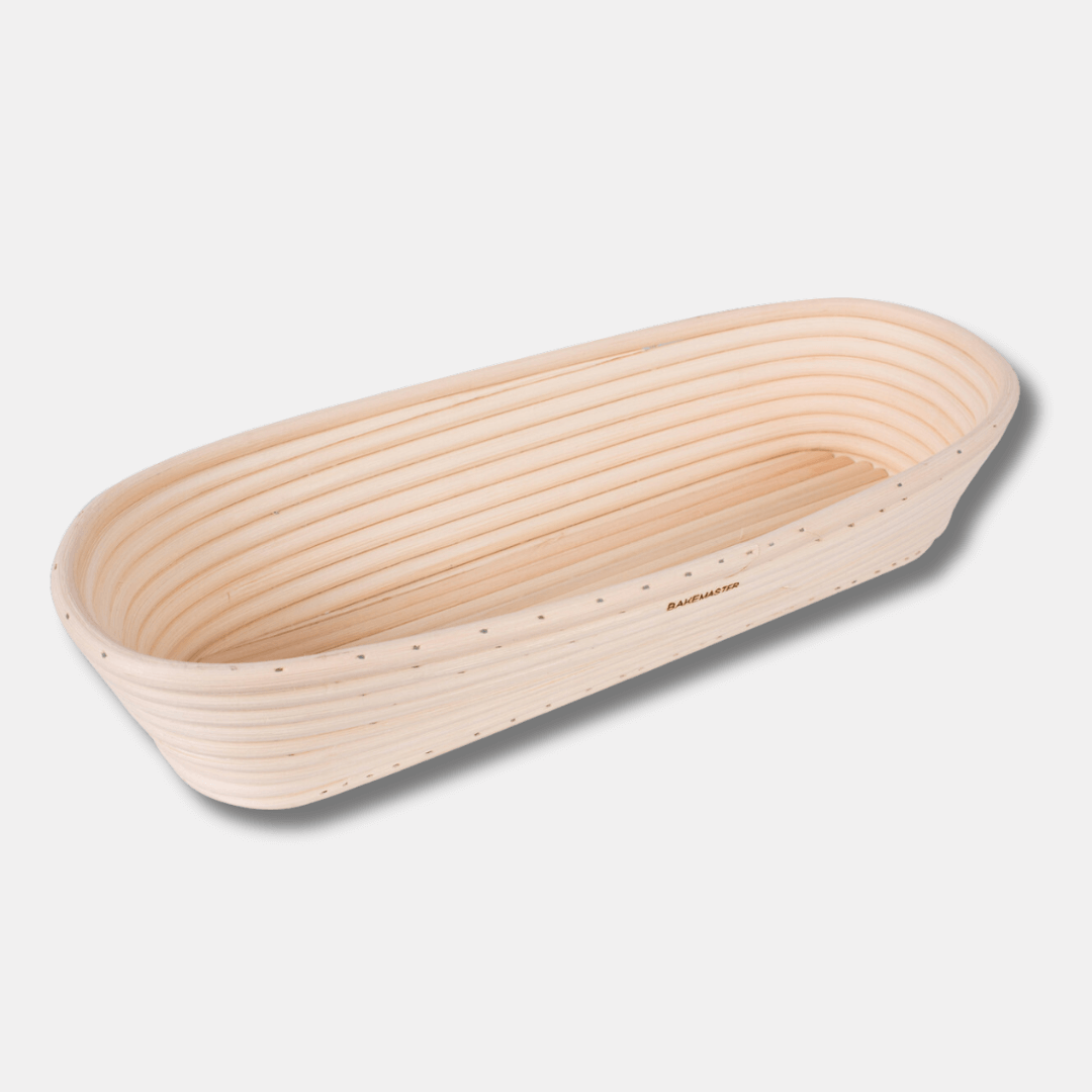 oval shaped rattan bread and sourdough proving basket