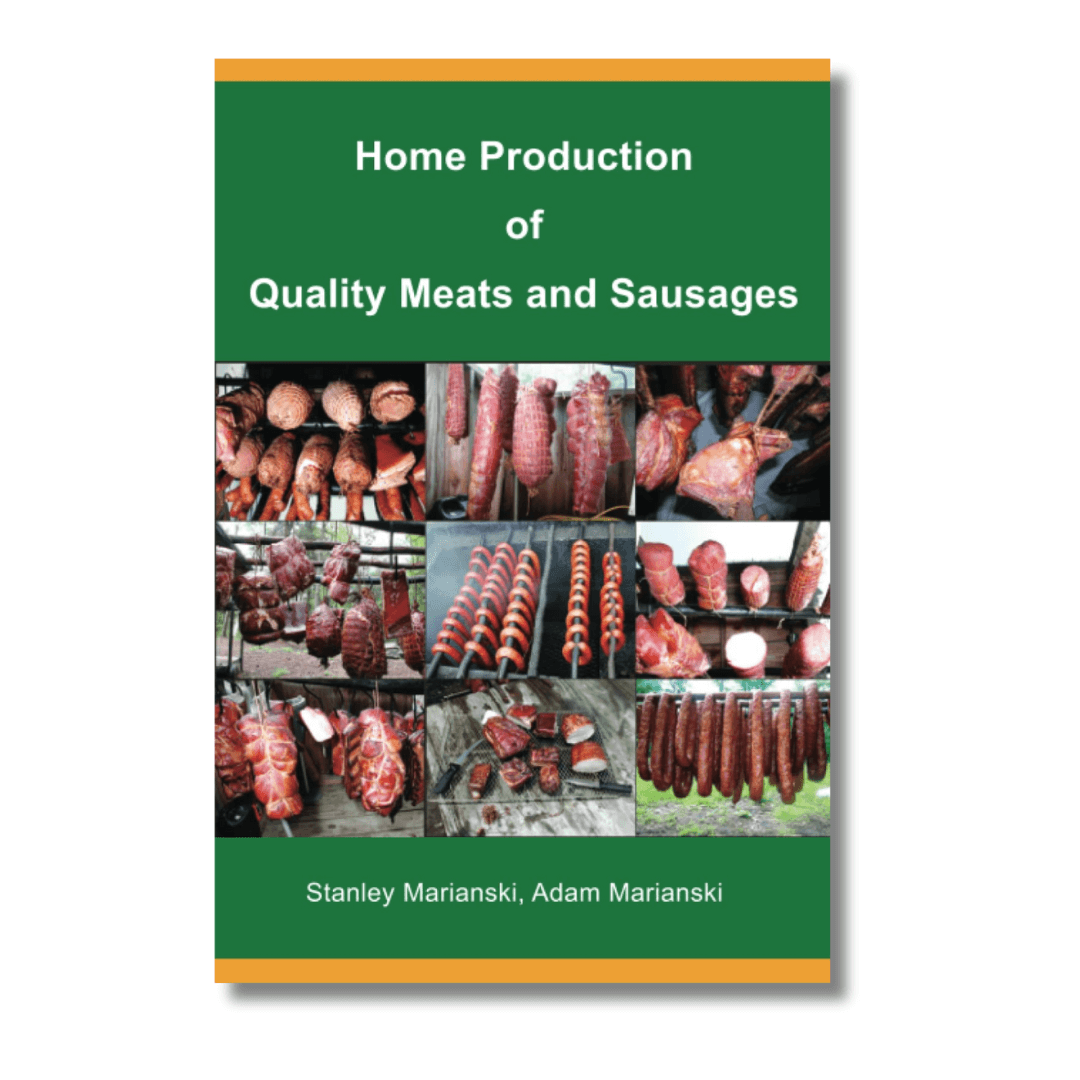 book full of recipes for making sausage