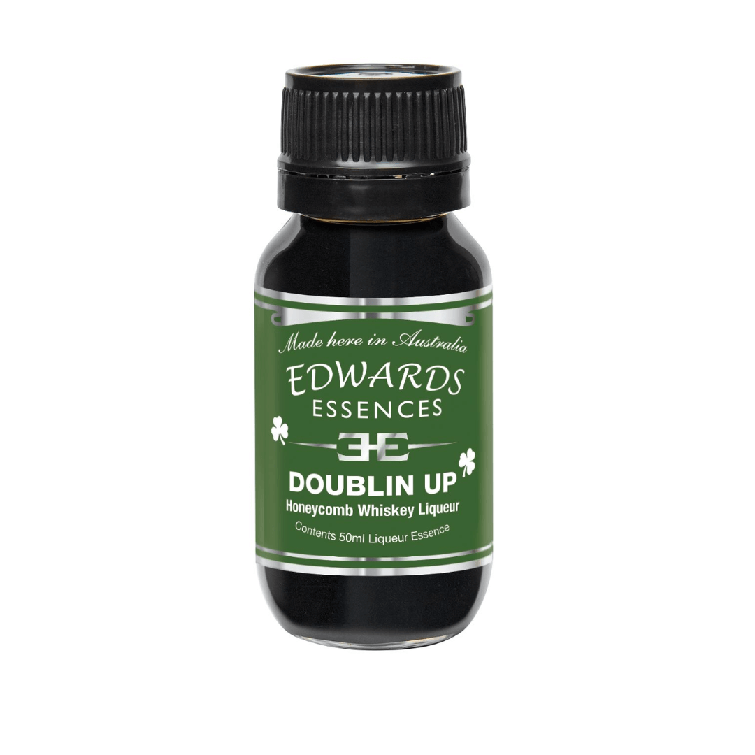 bottle of irish whiskey honeycomb liqueur homebrew spirit essence