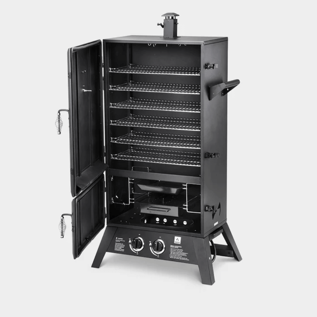 INSIDE SHELF OF BIG BOSS SMOKER