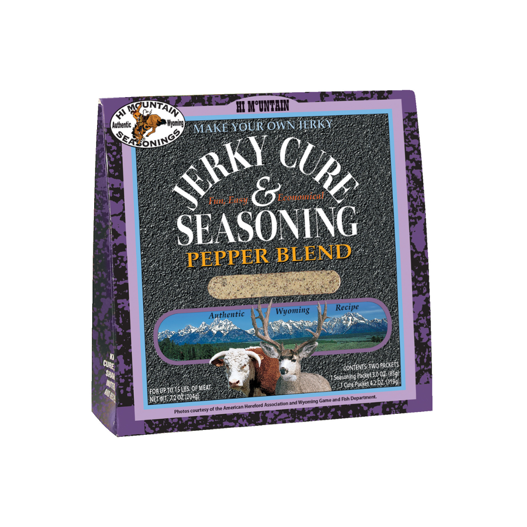 beef jerky cure and seasoning packet