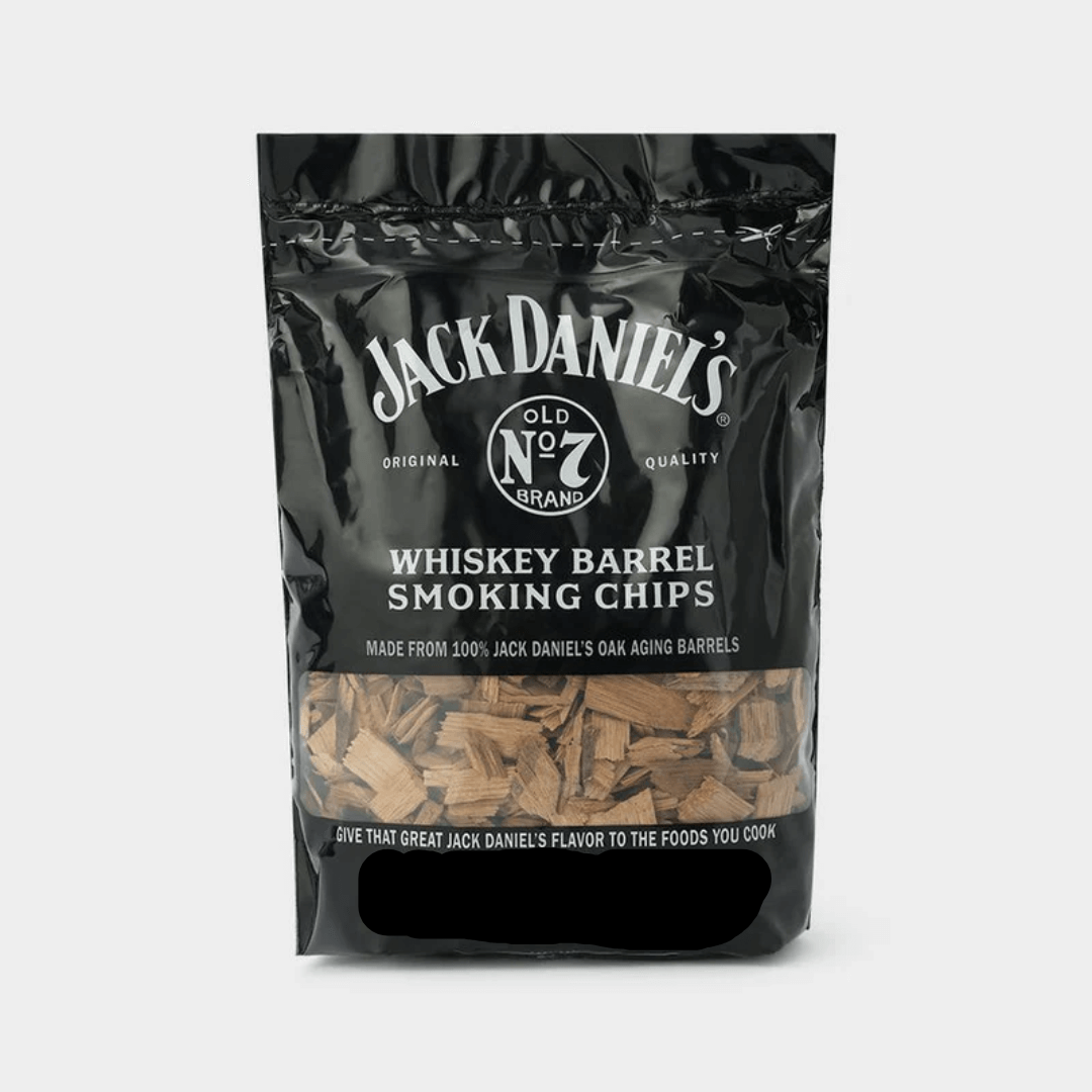 bag of jack daniels bourbon barrel chips for soaking bourbon