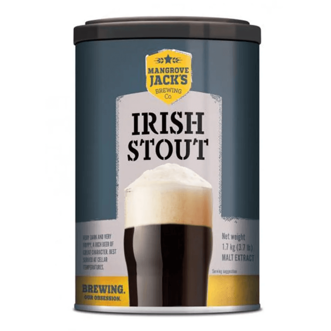 ingredients for making guniess style beer at home.