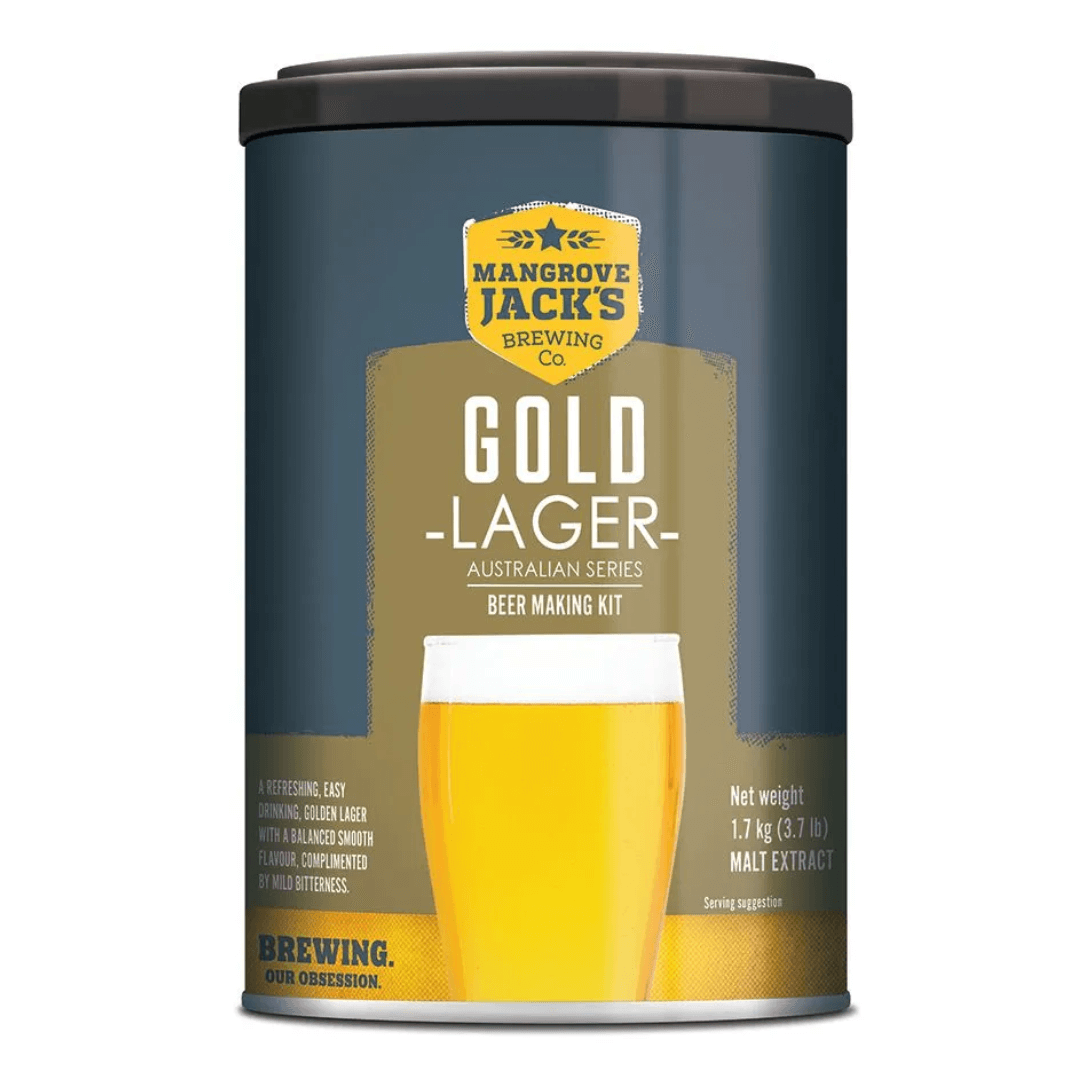 beermaking ingredients for gold lager