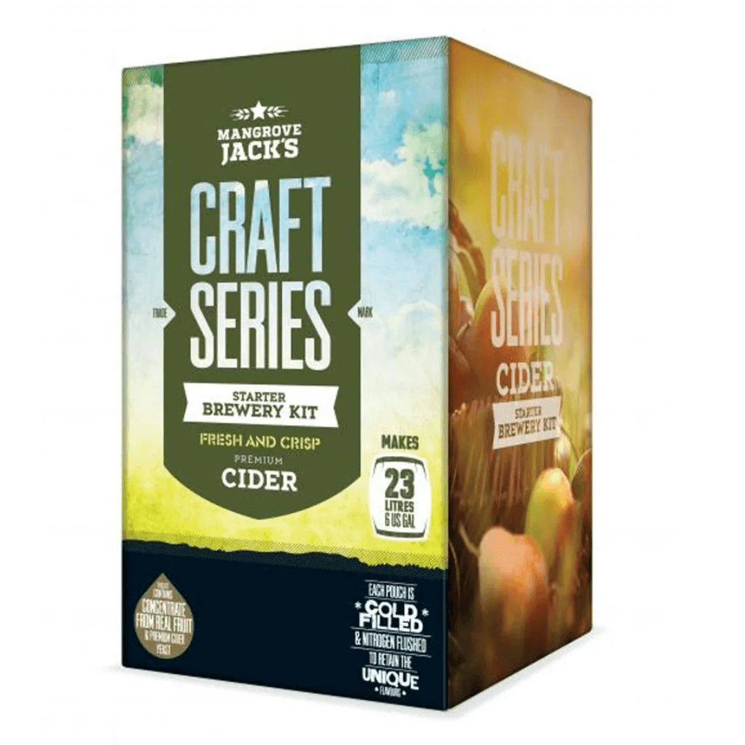 Mangrove Jack's Cider Starter Kit With Bottles The Brew Shed