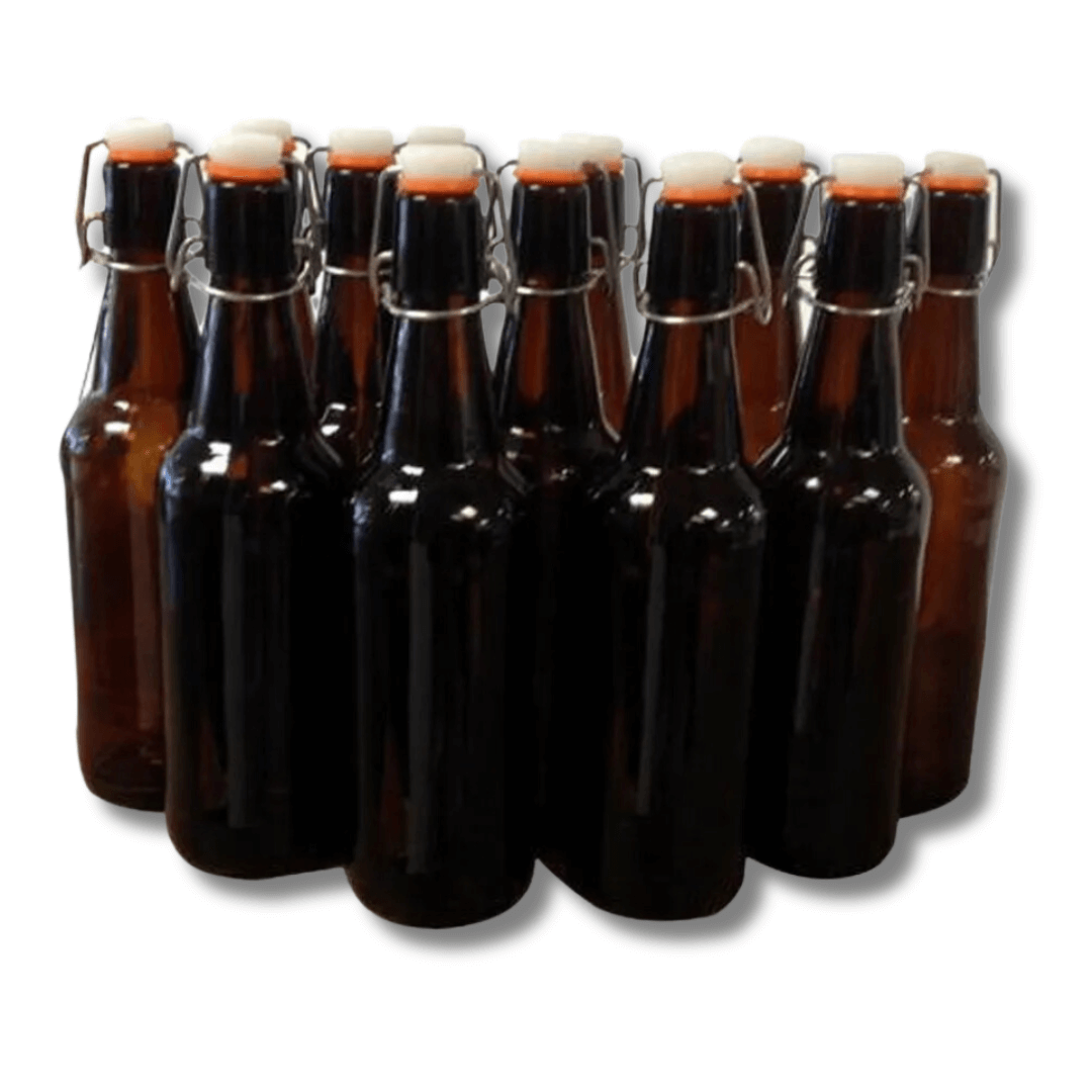 Bottles - Flip Top 500 ml Amber Glass  The Brew Shed Home Brew Supplies –  The Brew Shed Team