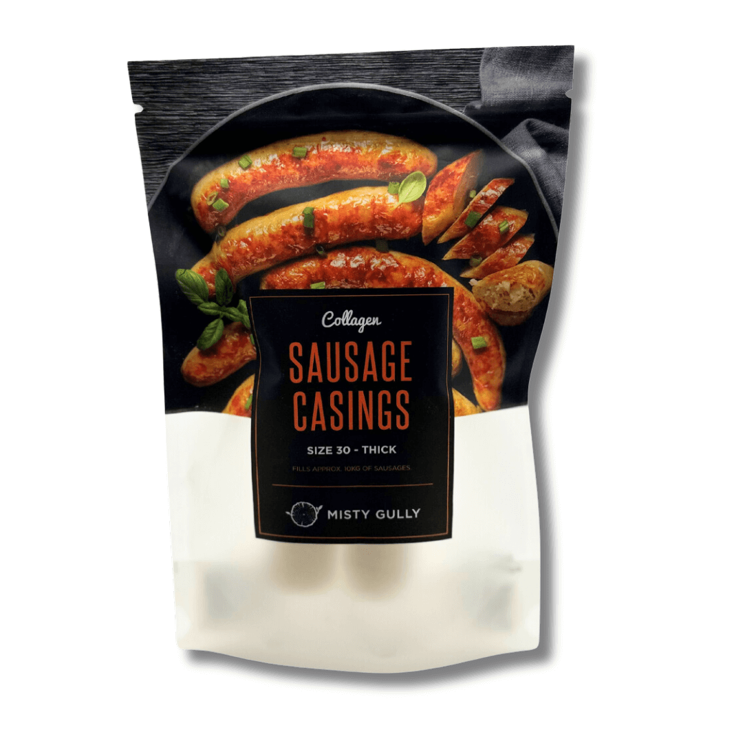 reseable packet of collagen sausage casings
