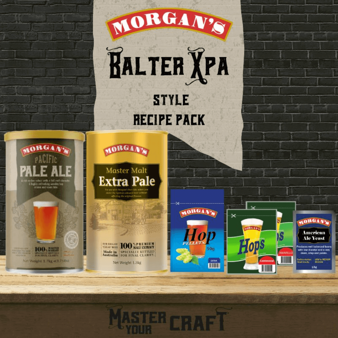 brewing ingredients for making an balter xpa at home