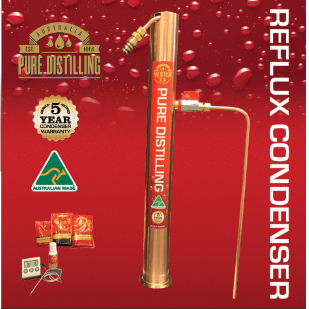 Pure Distilling Copper Reflux Condenser The Brew Shed Online