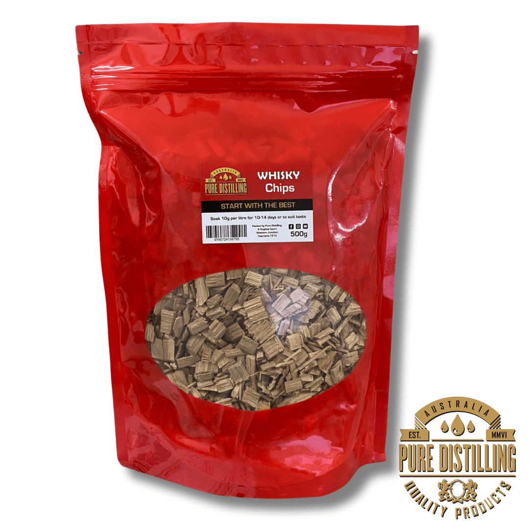 Oak Chips Whisky 500g Pure Distilling