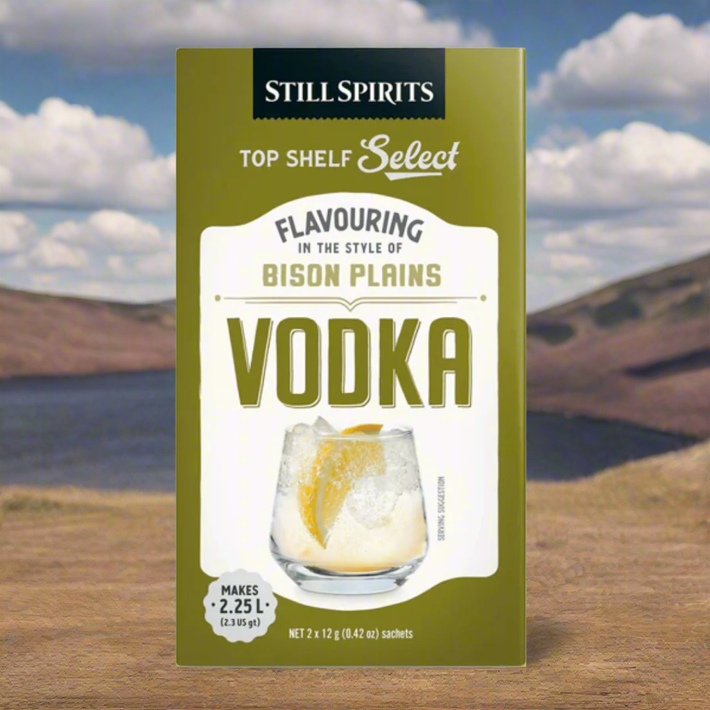 Top Shelf Select Bison Plains Vodka Essence