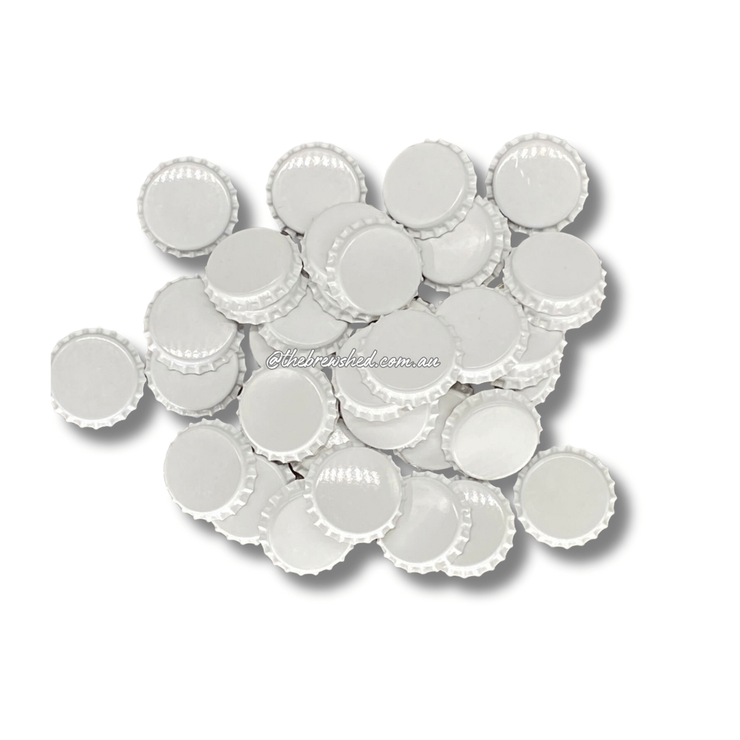 white caps for bottling beer