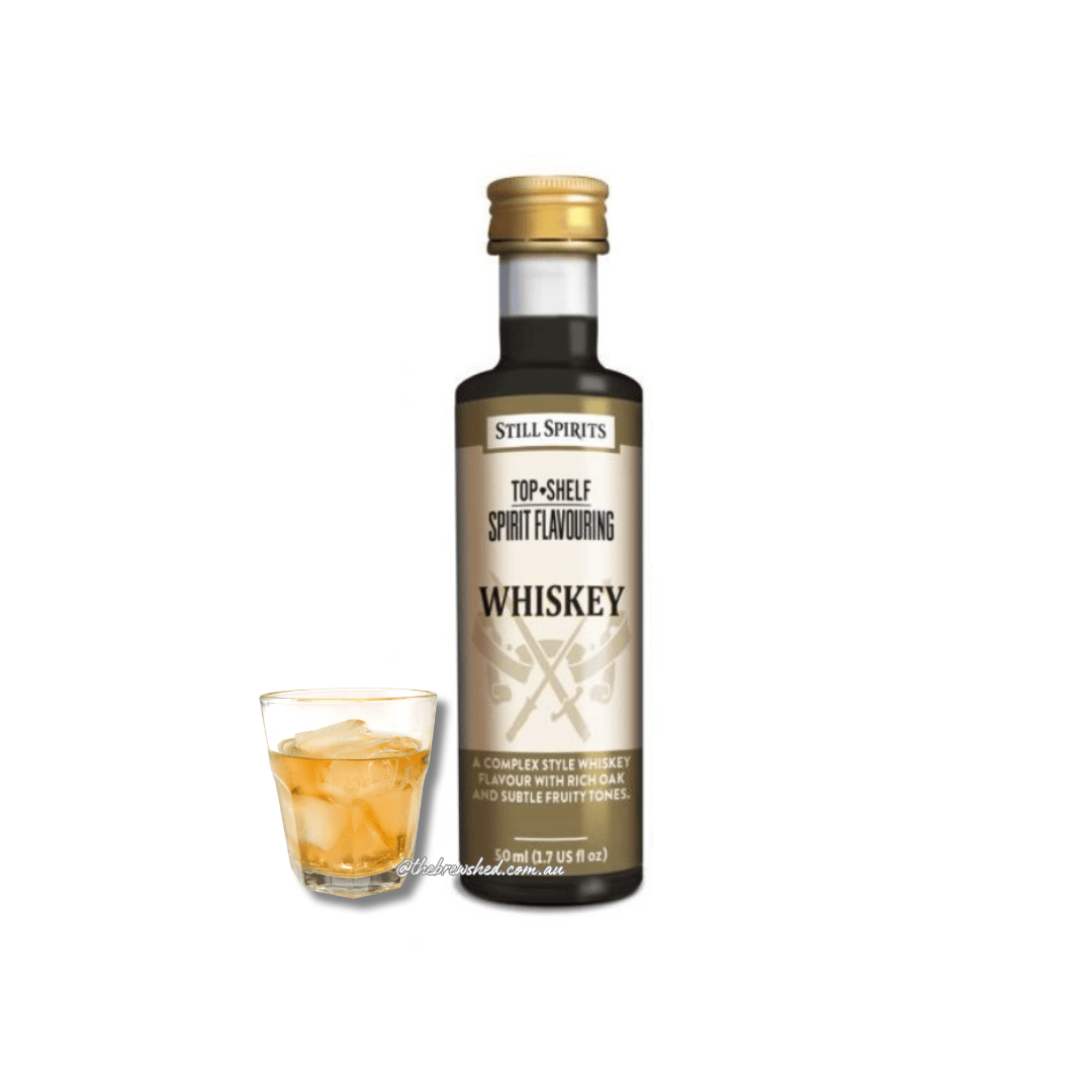 Top Shelf Whiskey Spirit Flavouring The Brew Shed