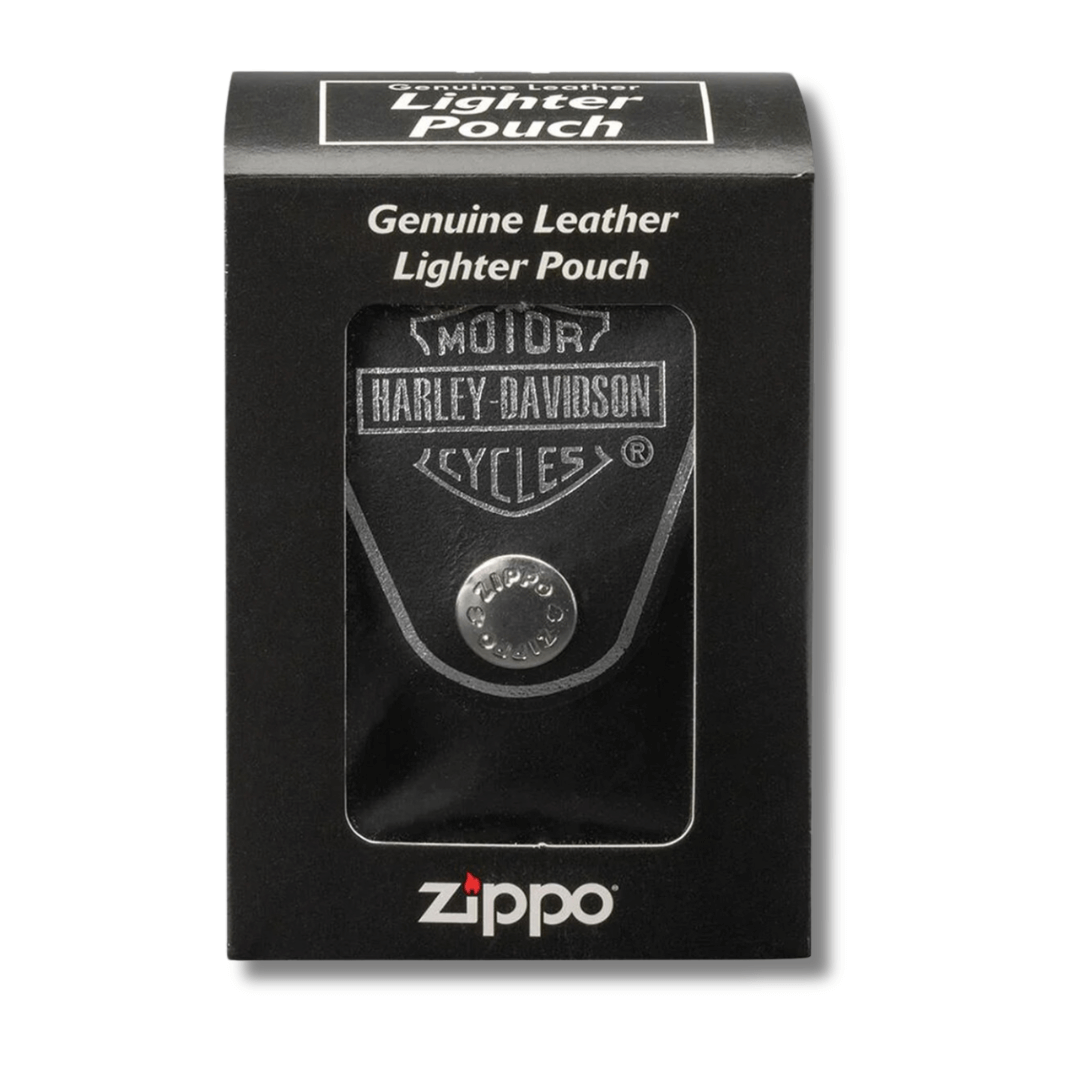 harley davidson zippo cigarette lighter pouch