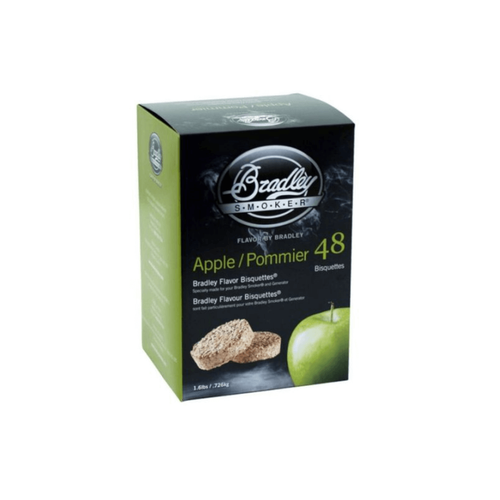 Bradley Apple Bisquettes 48 Pack