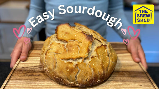 Easy sourdough, DIY at home, best mother's day gift