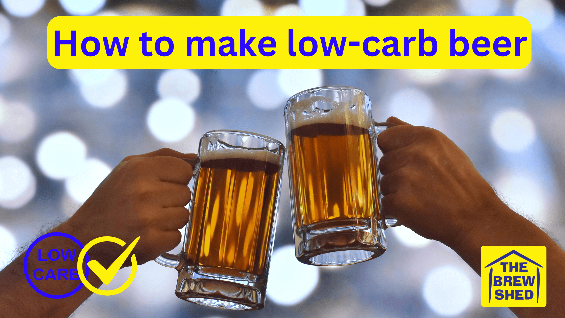 how to brew low carb beer home brewing Australia