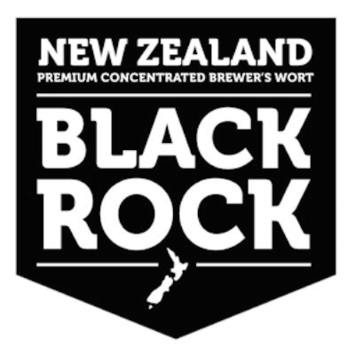 black and white logo of new zealand home brewing beer brand