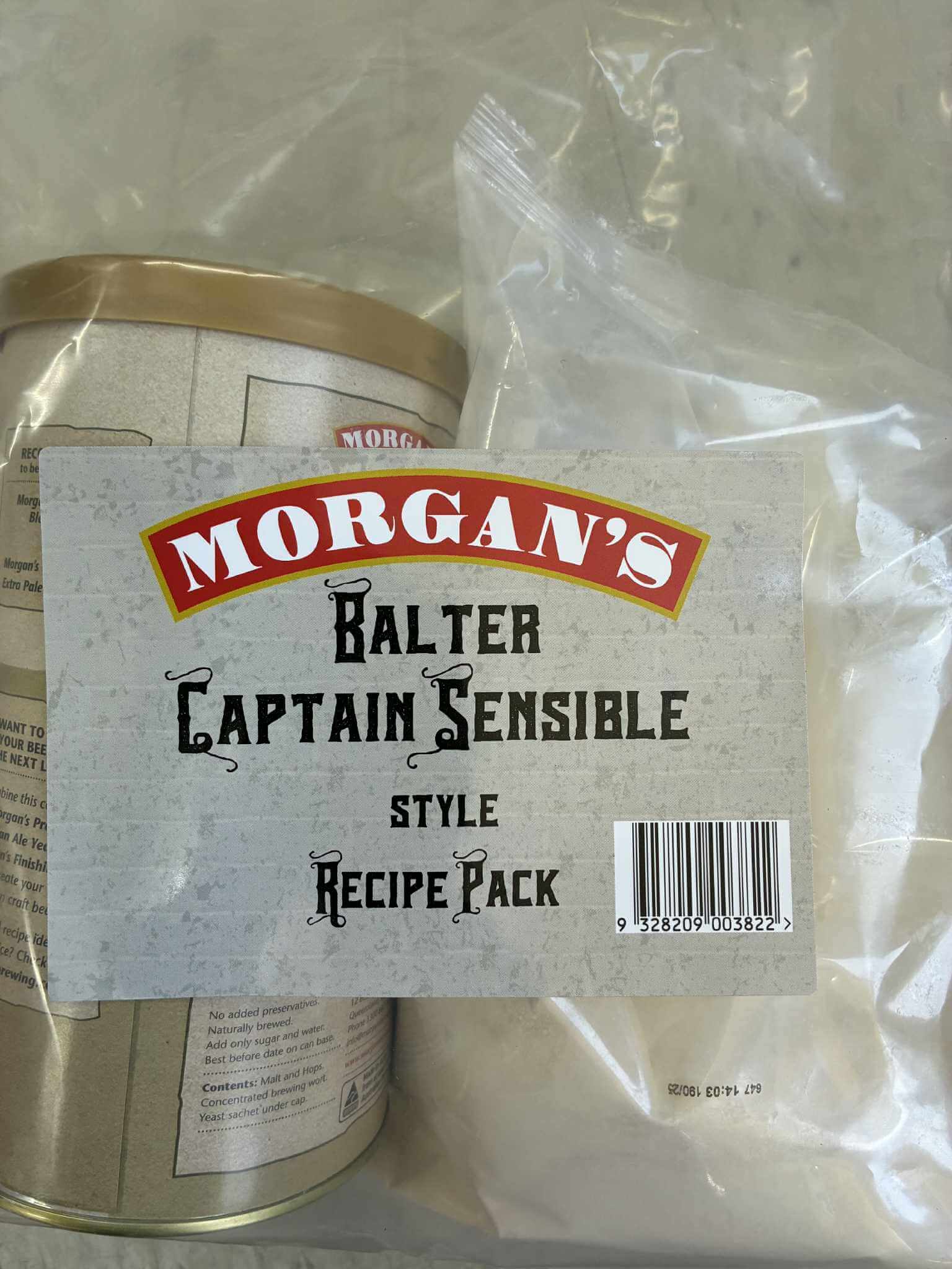 Morgans Captain sensible recipe pack