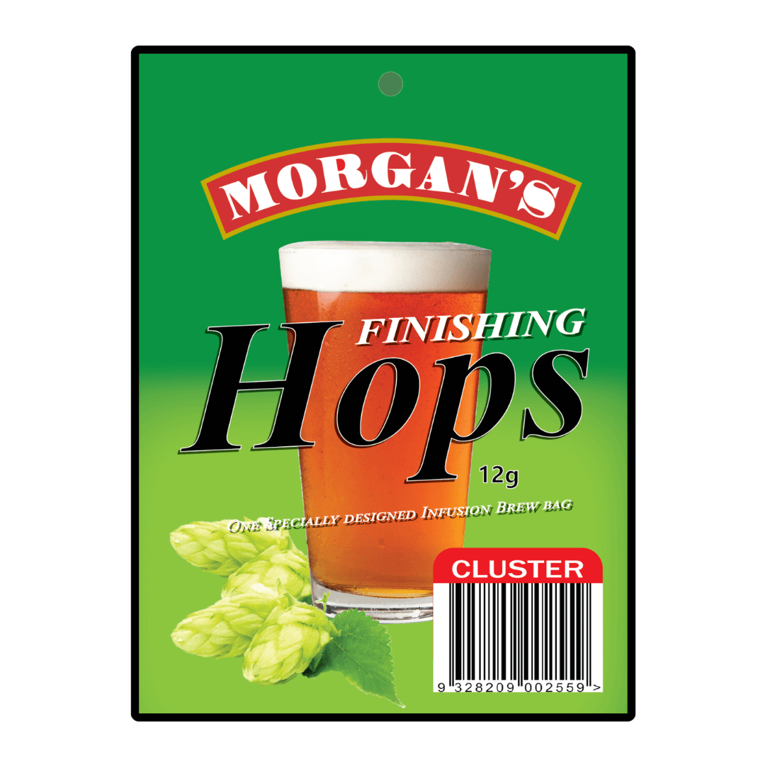 hop pellets for home brewing beer in green packet