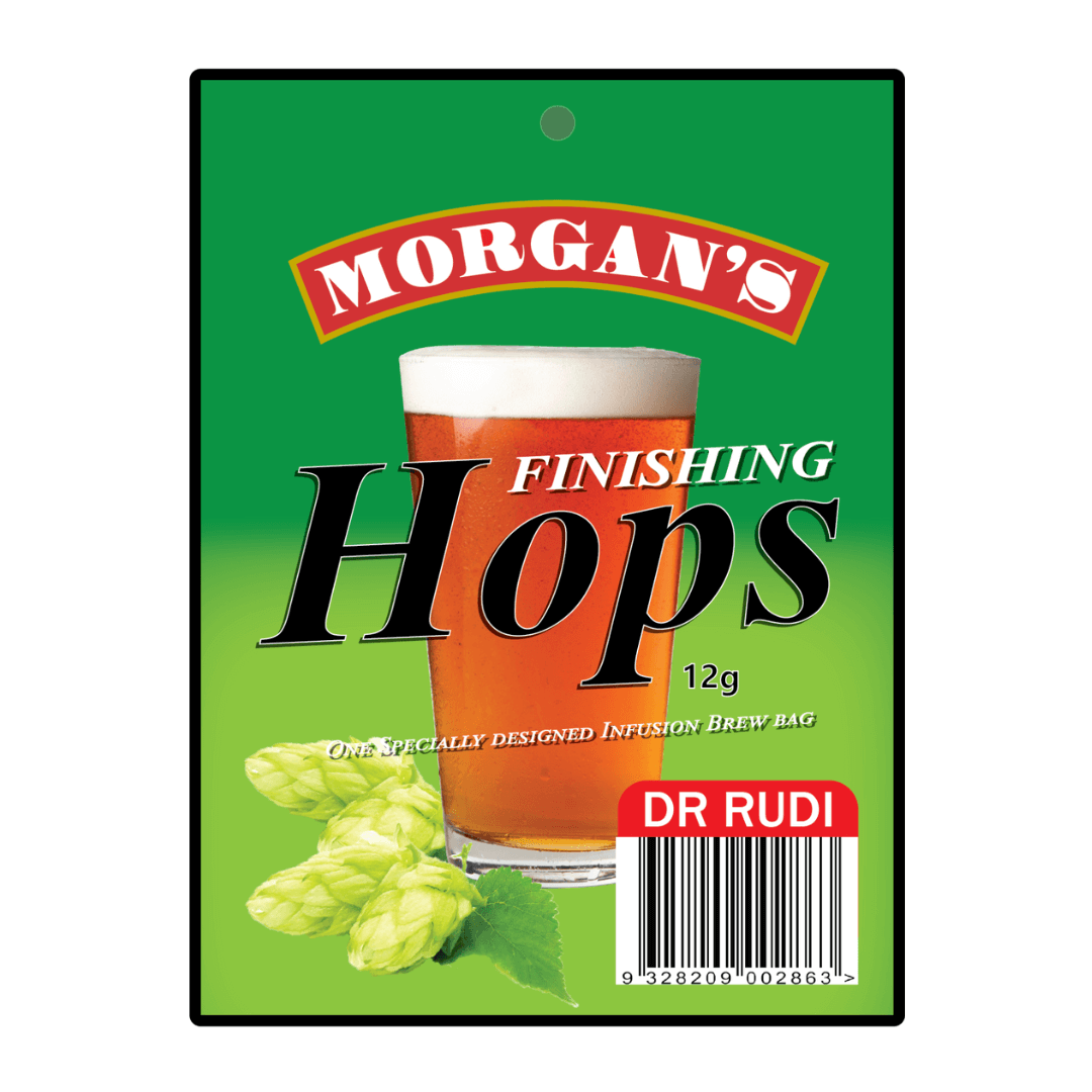 hop pellets for home brewing beer in green packet