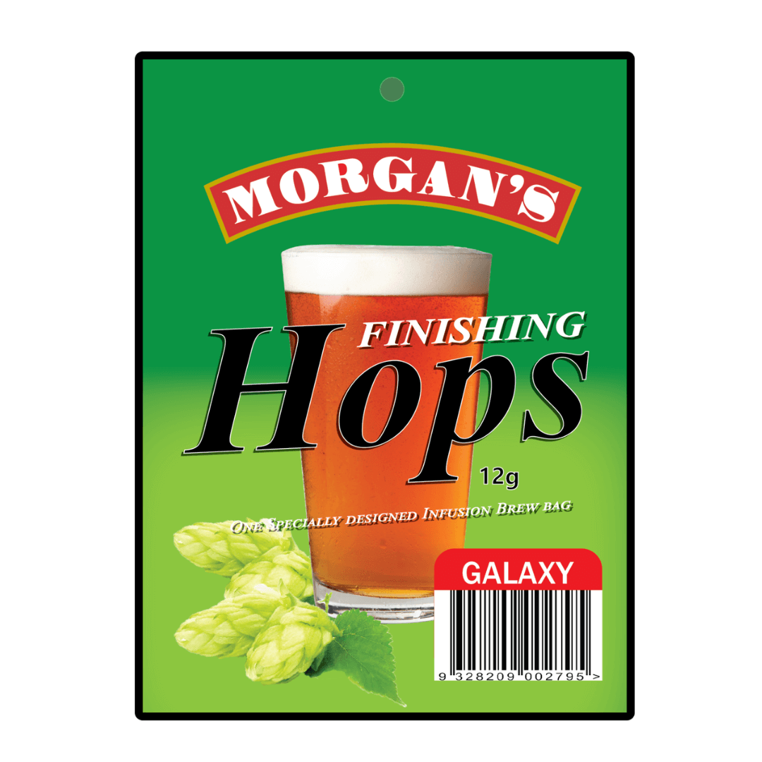 hop pellets for home brewing beer in blue packet