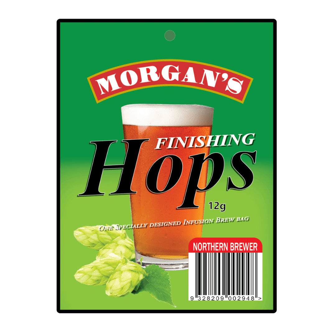 hop pellets for home brewing beer in blue packet