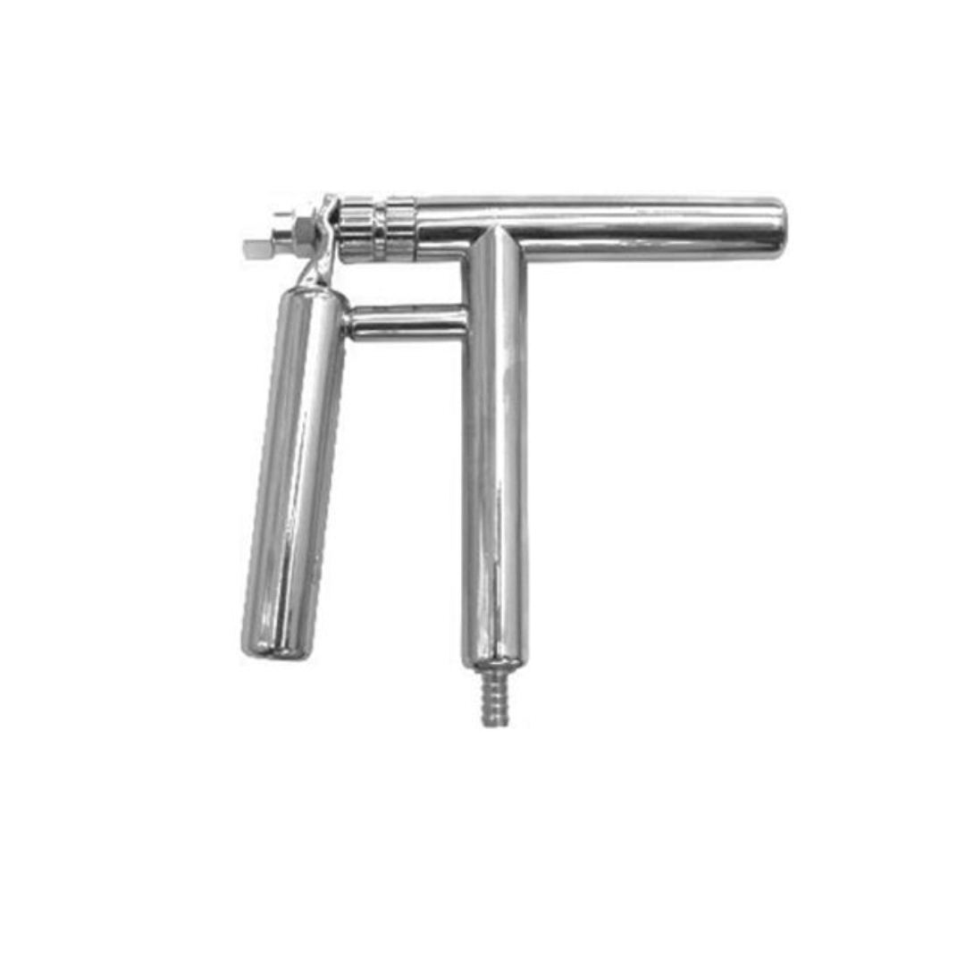 stainless steel handheld beer tap