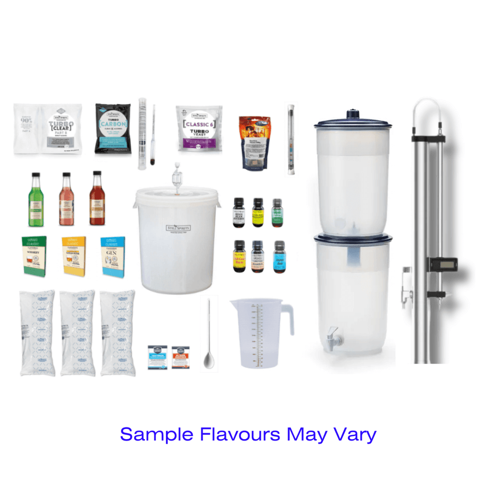 Distilling Kit Turbo 500 Stainless Condenser Kit With EZ Filter The Brew Shed The Brew Shed