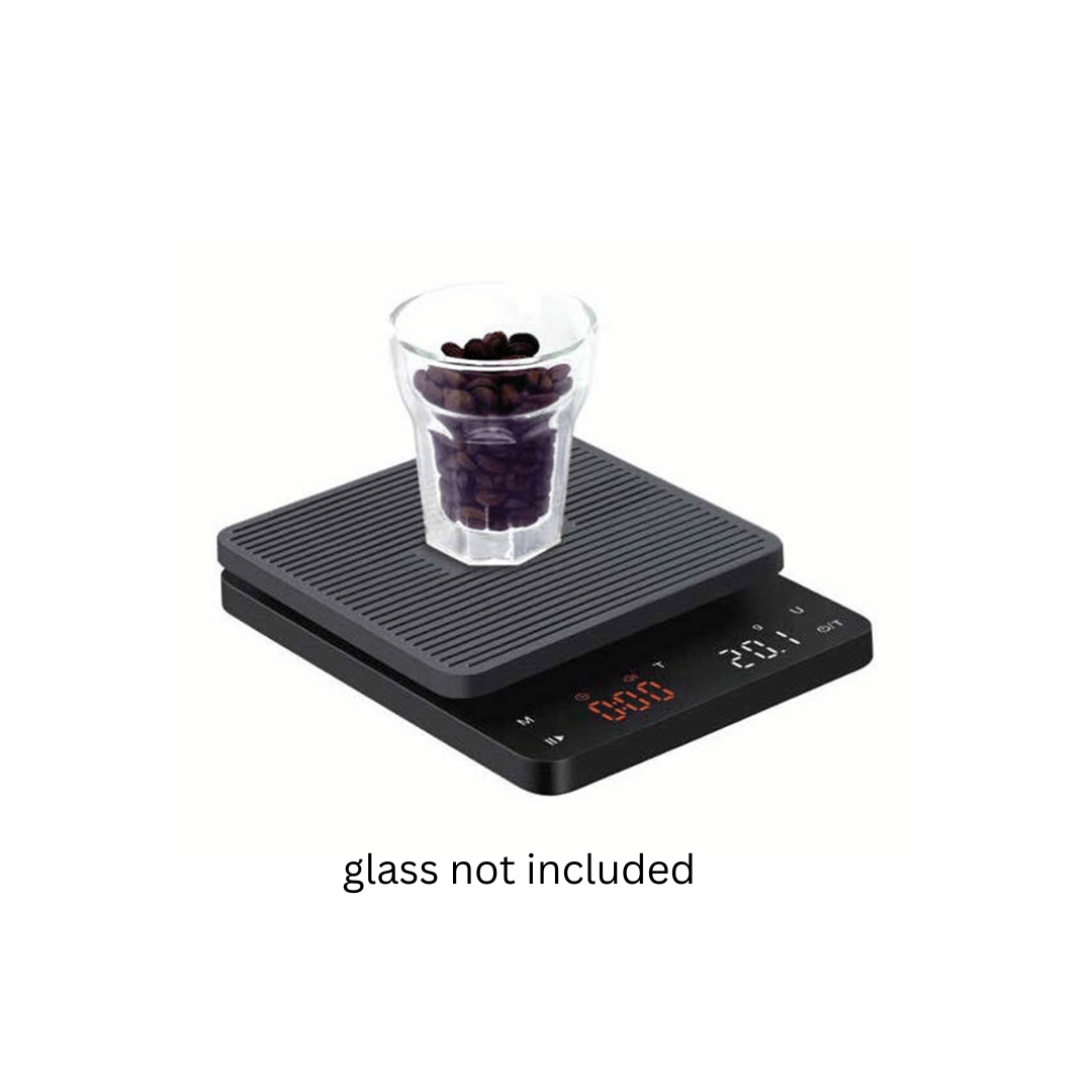 coffee measuring scales with digital display