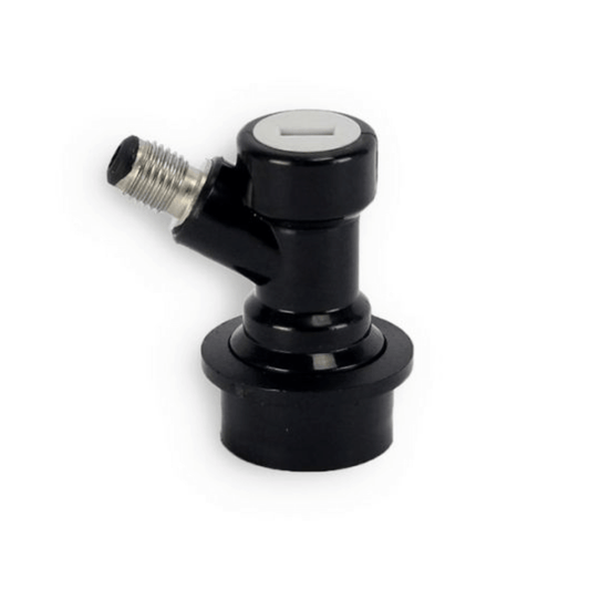 black plastic threaded fitting keg disconnect