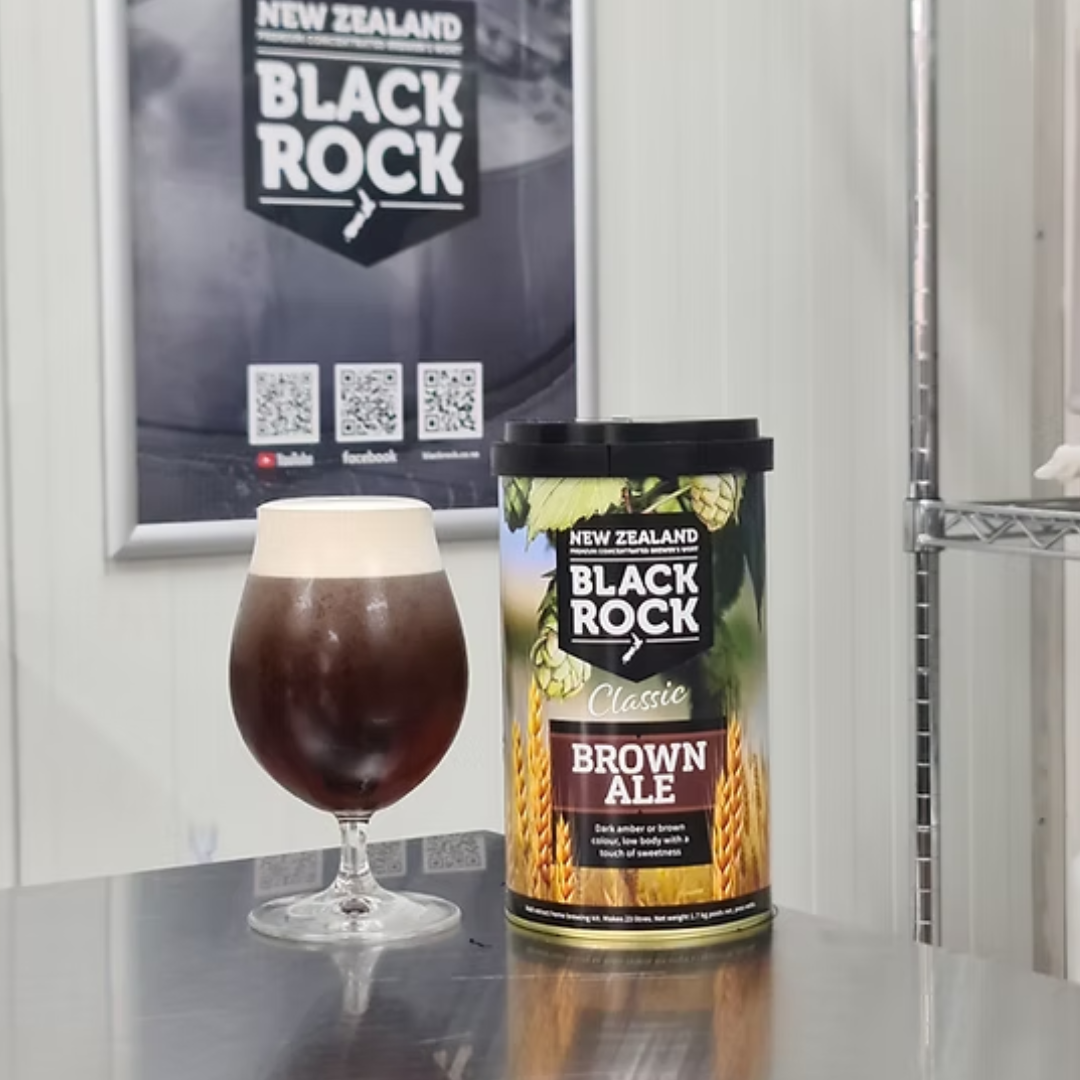 brown ale home brew can