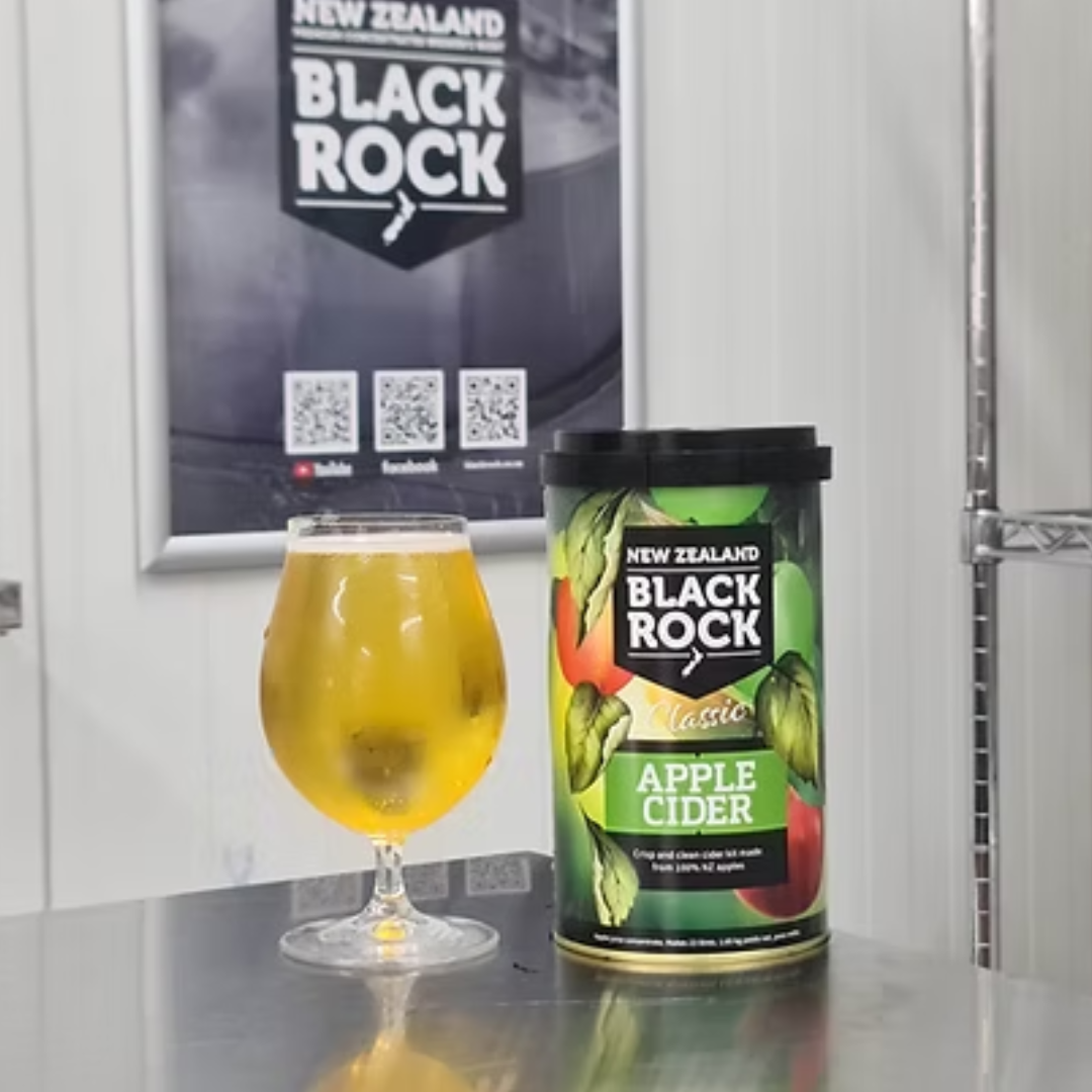 home brew apple cider beer can