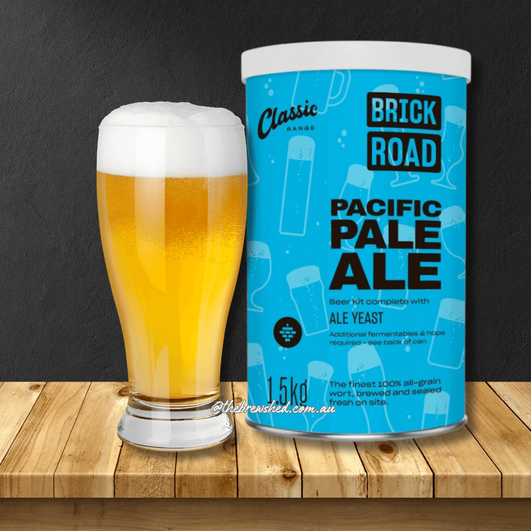 Brick Road Classic Pacific Pale Ale The Brew Shed Home Brewing Shop