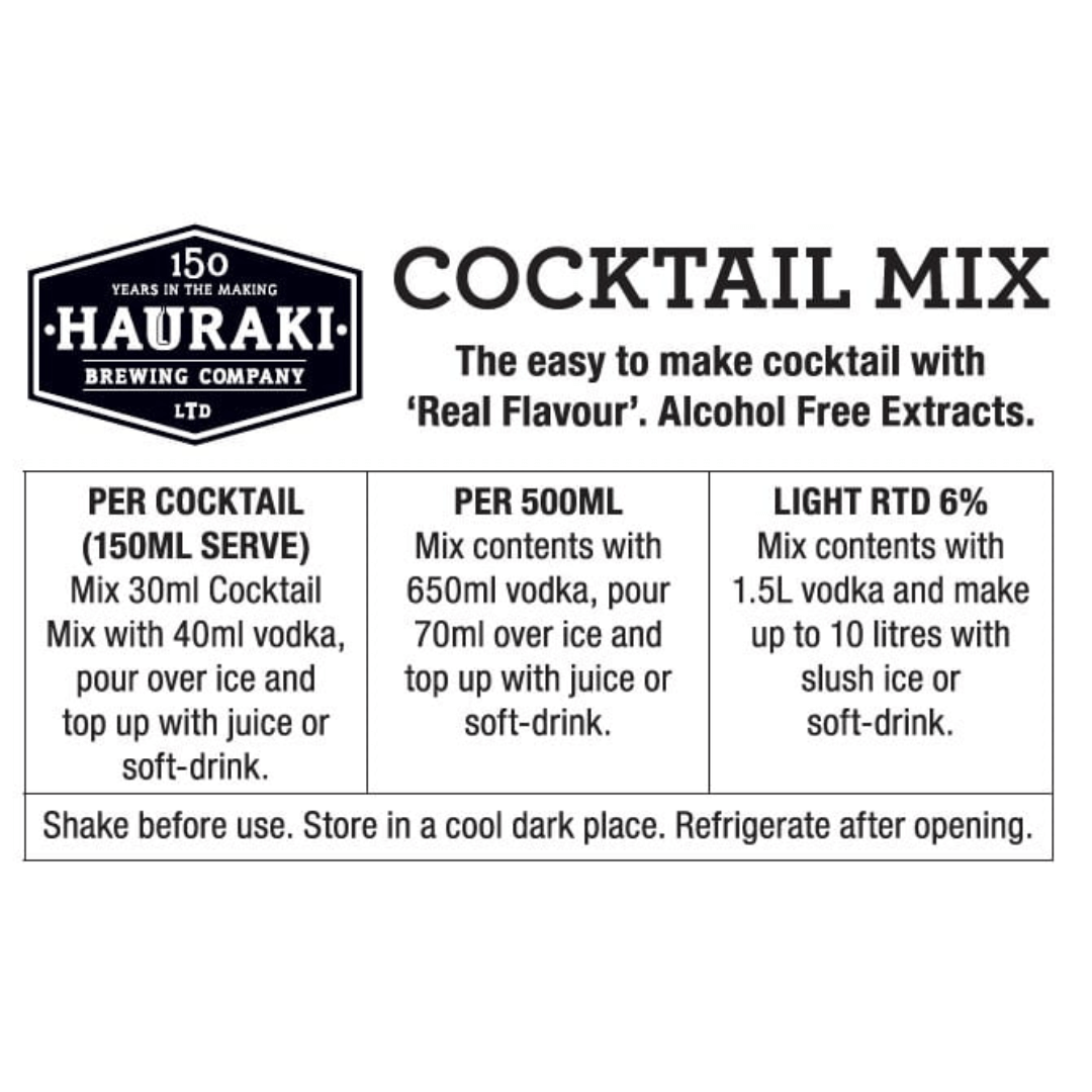 blue lagoon cocktail mix for home distilling