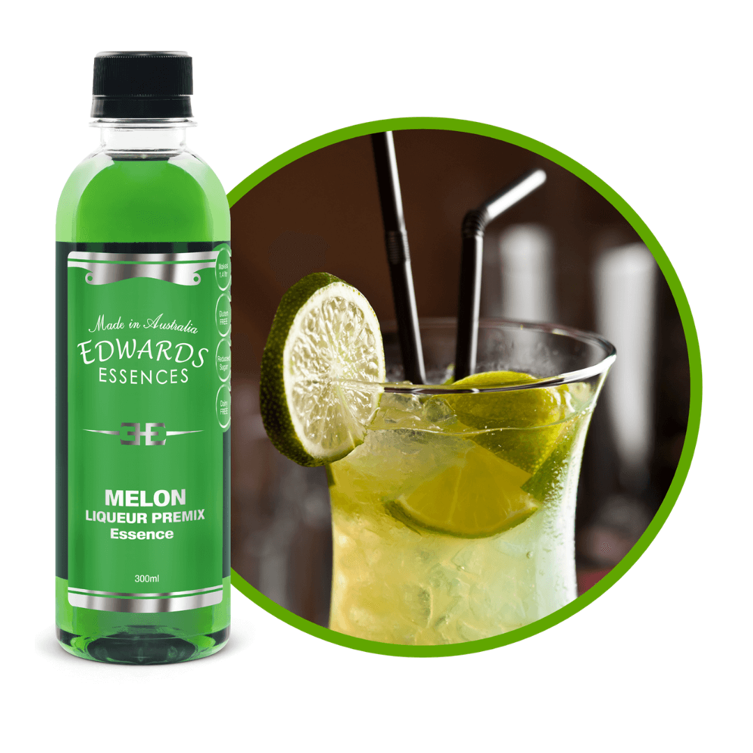 delicious midori melon liqueur cocktail 