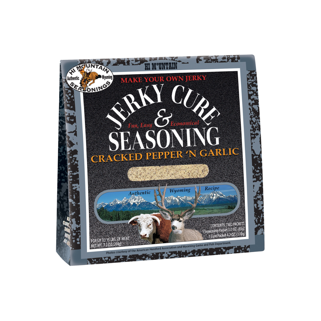 beef jerky cure and seasoning packet