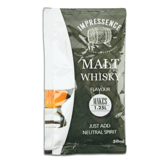 impressence malt whiskey spirit flavouring for home brewing  alcohol