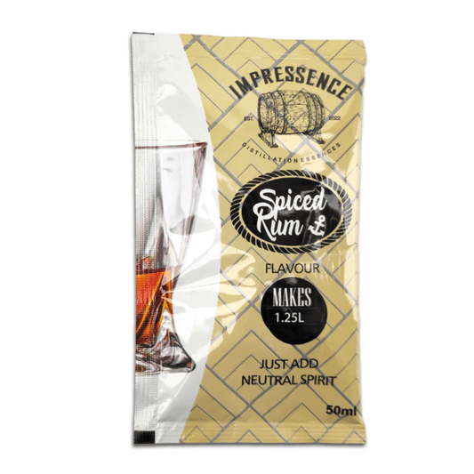 impressence spiced rum distillation flavour for homebrewing alcohol