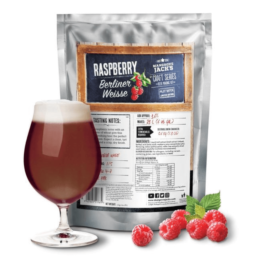 raspeberry sour beer ingredients for home brewing