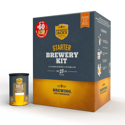 beginner beer brewing kit with everything you need