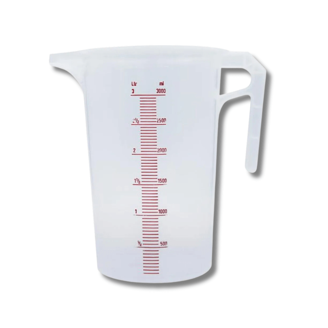 plastic measuring jug for mixing drinks