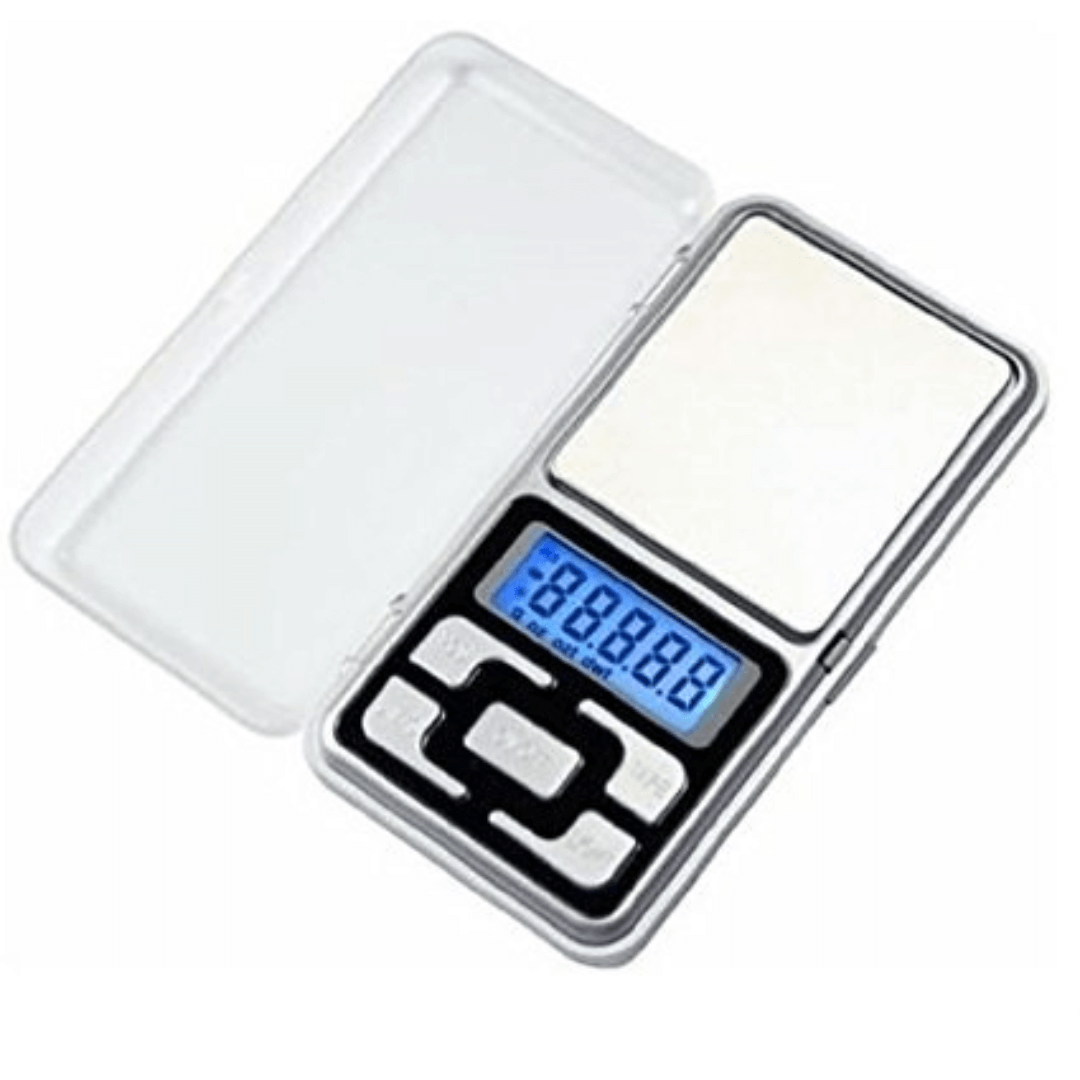 small measuring scales for measuring homebrewing beer ingredients