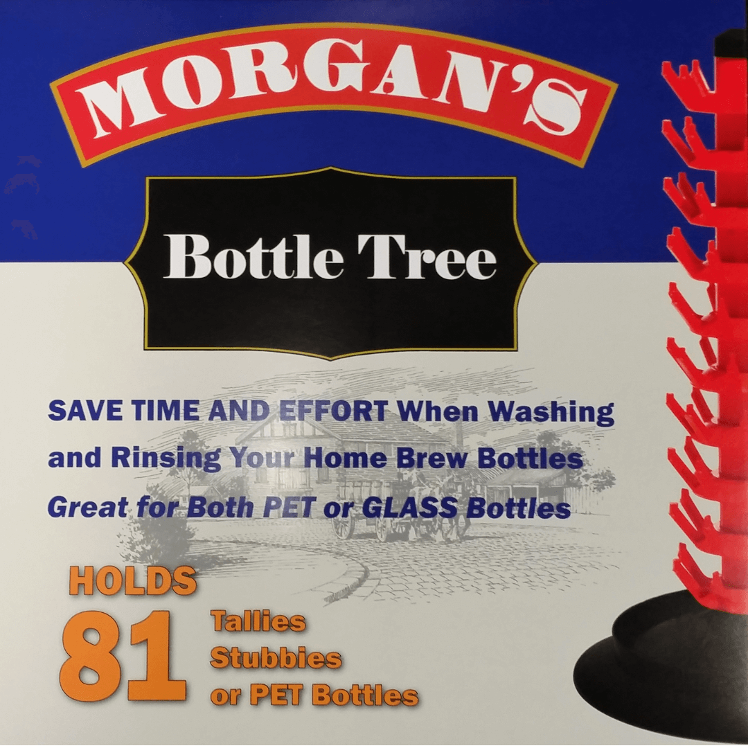 bottle tree for holding home brew beer bottles once cleaned