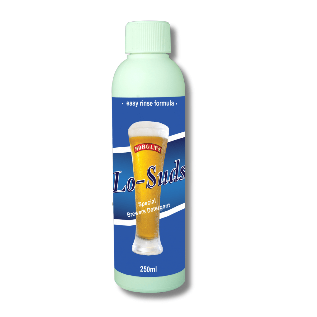 liquid brewing for detergent bottle for low foam cleaning