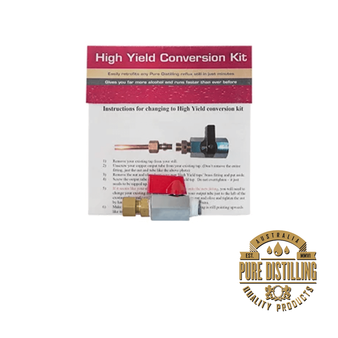 pure distilling high yield conversion tap for distilling alcohol