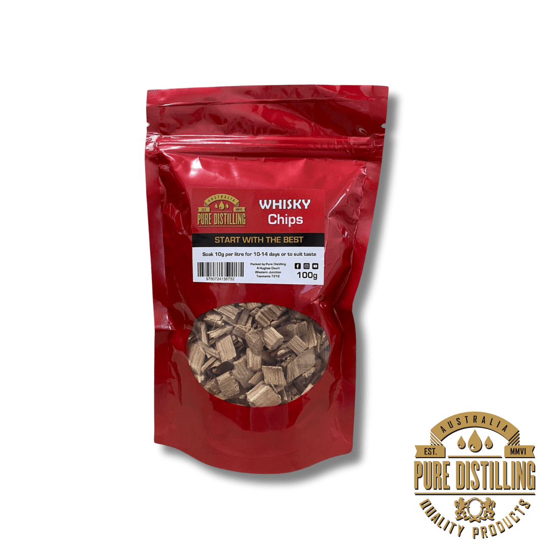 Oak Chips Whisky 100g - Pure Distilling