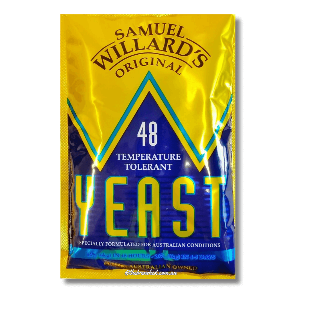 Willards 48 Hr Yeast The Brew Shed Home Brewing Supplies Brisbane