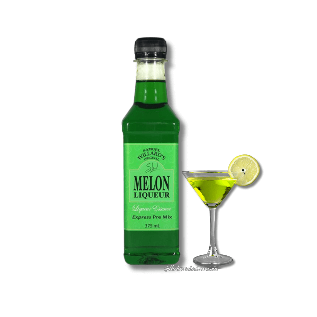 delicious green melon midori cocktail